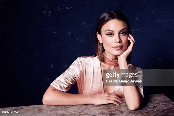 Actress Nathalie Kelley of CW's 'Dynasty' poses for a portrait during the 2017 Summer Television Critics Association Press Tour at The Beverly Hilton...