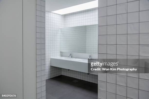 bathroom - public bathroom stock pictures, royalty-free photos & images