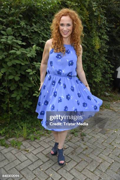 Madlen Kaniuth attends the RTL TV series 'Alles was zaehlt' Summer Fan Event on August 28, 2017 in Cologne, Germany.