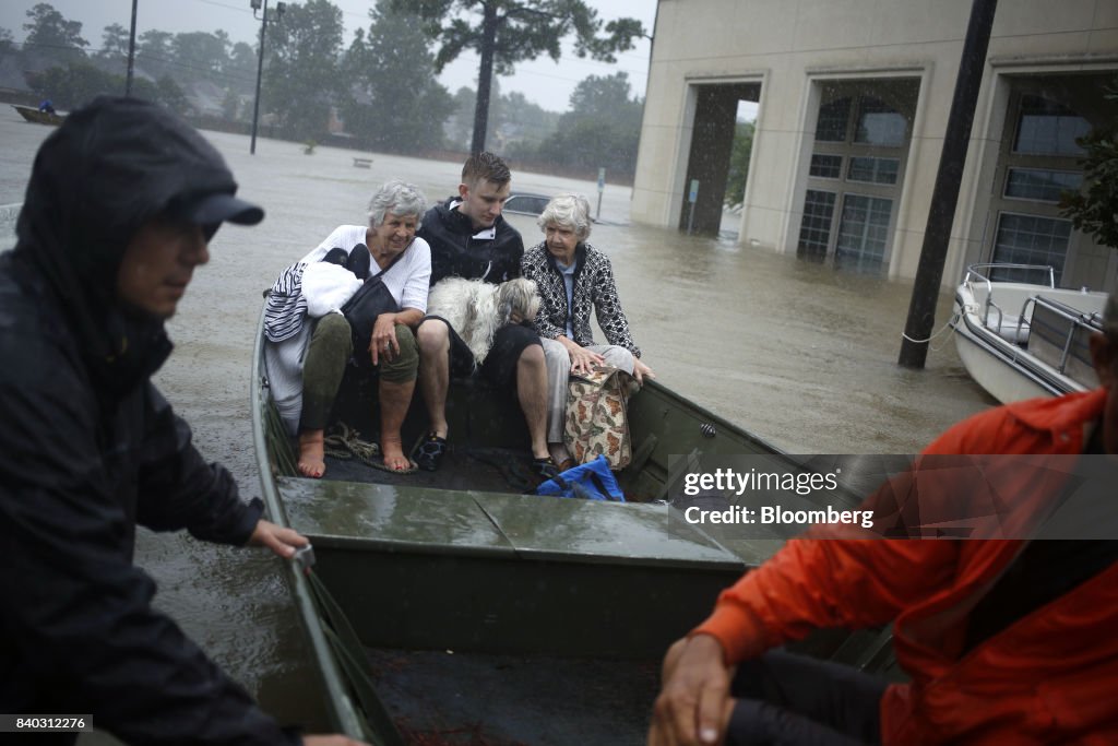 Flooding As Harvey Plunges Houston's Thriving Economy Into Years-Long Crisis