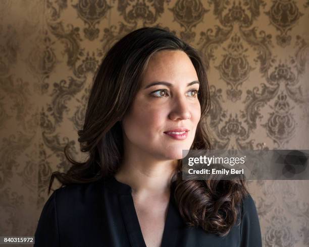 Creators and directors Lisa Joy of HBO's 'Westworld' is photographed for New York Times on September 21, 2016 in Santa Clarita, California.