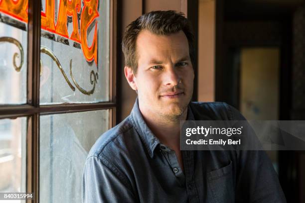 Creators and director Jonathan Nolan of HBO's 'Westworld' is photographed for New York Times on September 21, 2016 in Santa Clarita, California.