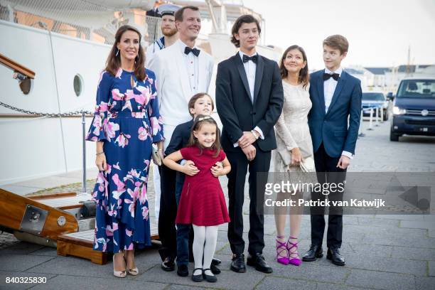 Princess Marie of Denmark, Prince Joachim of Denmark, Prince Henrik of Denmark, Princess Athena of Denmark, Prince Nikolai of Denmark, Countess...