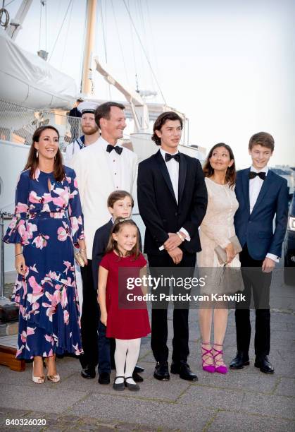 Princess Marie of Denmark, Prince Joachim of Denmark, Prince Henrik of Denmark, Princess Athena of Denmark, Prince Nikolai of Denmark, Countess...