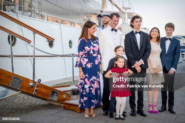 Princess Marie of Denmark, Prince Joachim of Denmark, Prince Henrik of Denmark, Princess Athena of Denmark, Prince Nikolai of Denmark, Countess...