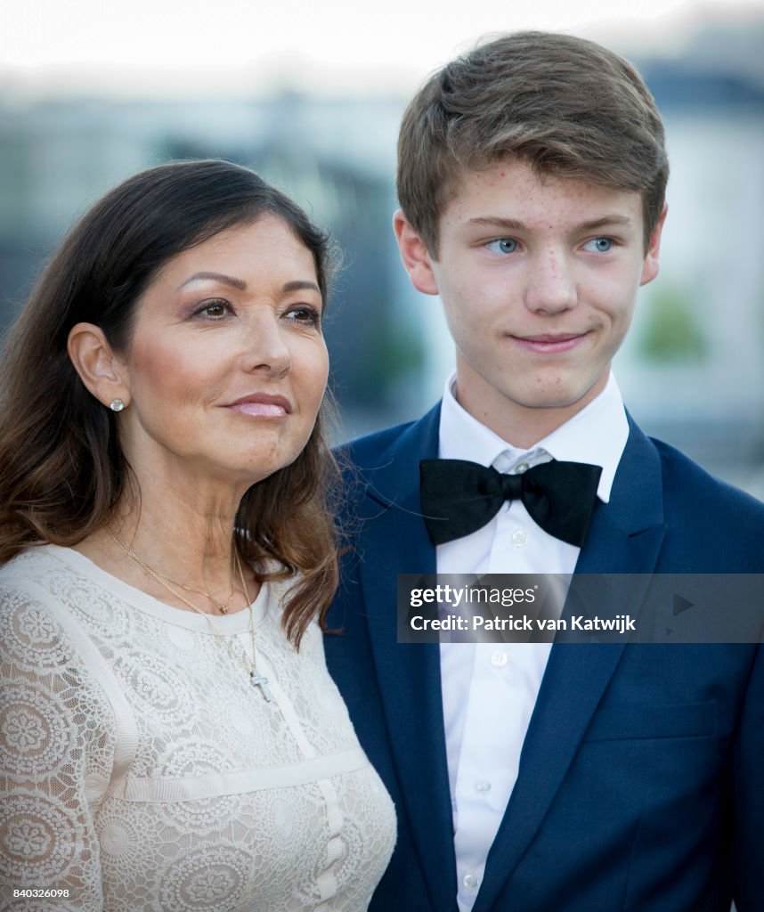 Prince Nikolai Of Denmark Celebrates His 18th Birthday At The Royal Ship Dannebrog