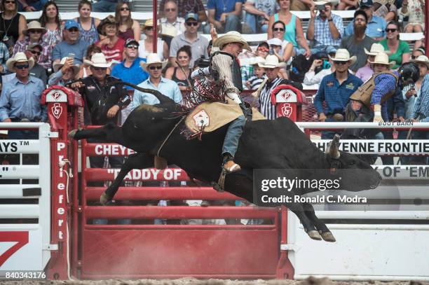 The Cheyenne Frontier Days Rodeo Photos and Premium High Res Pictures ...