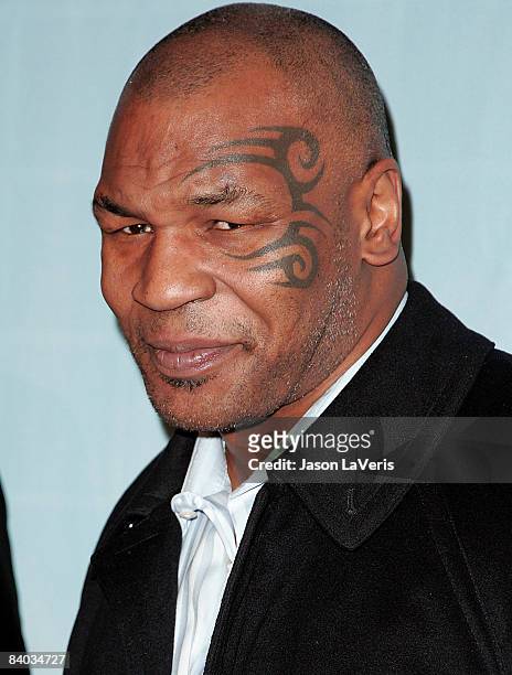 Mike Tyson attends Spike TV's 2008 "Video Game Awards" at Sony Picture Studios on December 14, 2008 in Culver City, California.