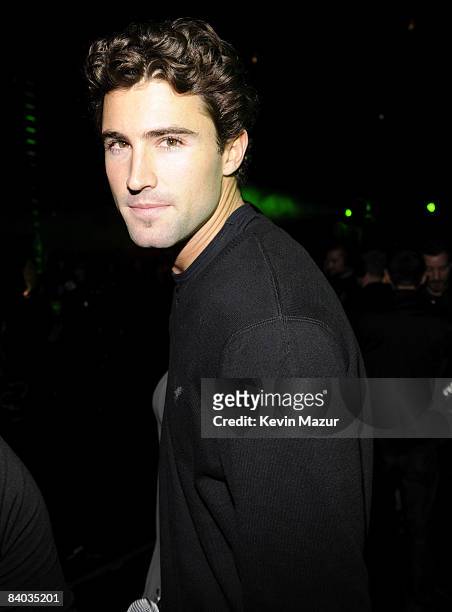 Brody Jenner poses backstage during Z100's Jingle Ball 2008 Presented by H&M at Madison Square Garden on December 12, 2008 in New York City....