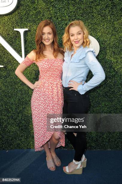 Maggie Geha and Chelsea Spack attend 17th Annual USTA Foundation opening night gala at USTA Billie Jean King National Tennis Center on August 28,...