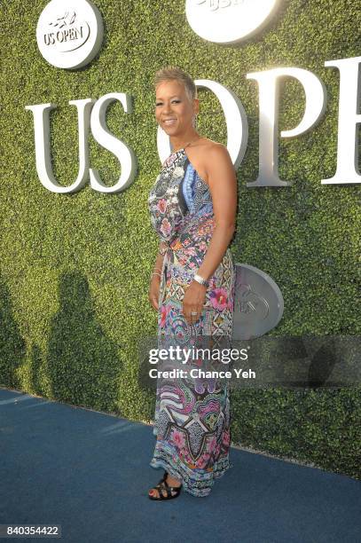 Katrina Adams attends 17th Annual USTA Foundation opening night gala at USTA Billie Jean King National Tennis Center on August 28, 2017 in the Queens...