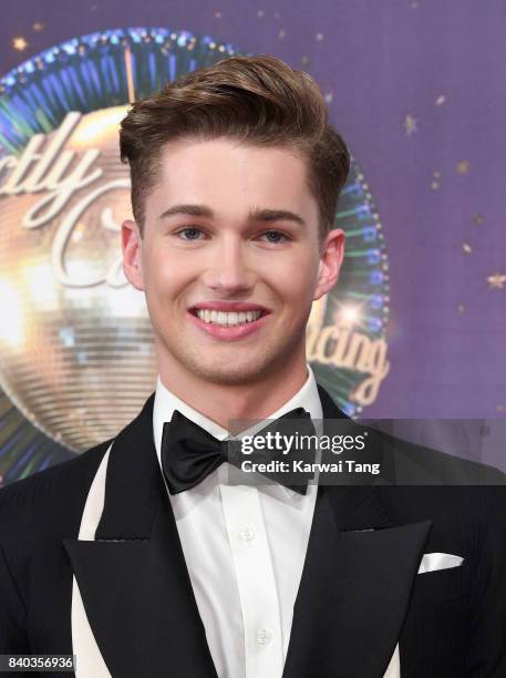 Pritchard attends the 'Strictly Come Dancing 2017' red carpet launch at Broadcasting House on August 28, 2017 in London, England.