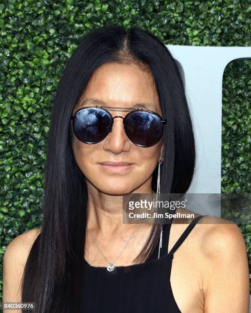 Designer Vera Wang attends the 17th Annual USTA Foundation Opening Night Gala at USTA Billie Jean King National Tennis Center on August 28, 2017 in...