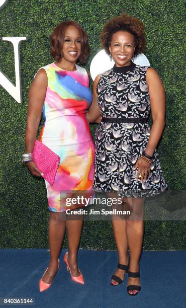 Personality Gayle King and daughter Kirby Bumpus attend the 17th Annual USTA Foundation Opening Night Gala at USTA Billie Jean King National Tennis...