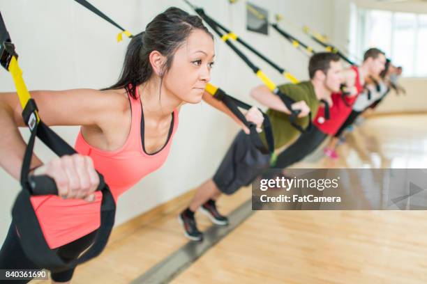 Tra Exercise 2,959 Trx Training Exercises Stock Photos, High-Res Pictures, and ...