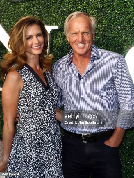 Golfer Greg Norman attends the 17th Annual USTA Foundation Opening Night Gala at USTA Billie Jean King National Tennis Center on August 28, 2017 in...