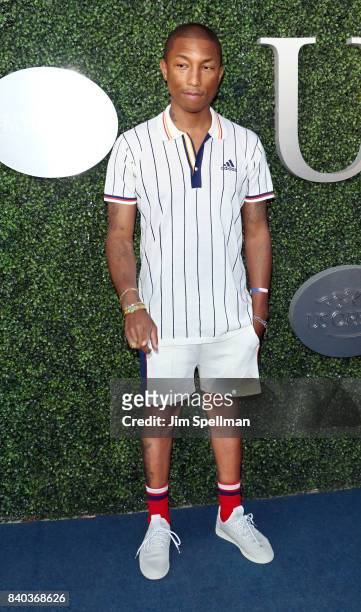 Singer/songwriter Pharrell Williams attends the 17th Annual USTA Foundation Opening Night Gala at USTA Billie Jean King National Tennis Center on...