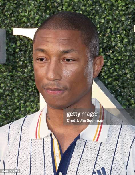 Singer/songwriter Pharrell Williams attends the 17th Annual USTA Foundation Opening Night Gala at USTA Billie Jean King National Tennis Center on...