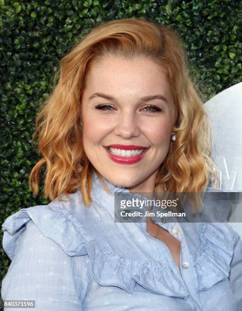 Actress Chelsea Spack attends the 17th Annual USTA Foundation Opening Night Gala at USTA Billie Jean King National Tennis Center on August 28, 2017...
