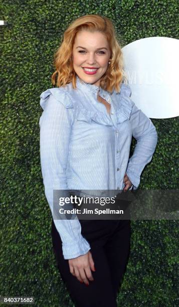 Actress Chelsea Spack attends the 17th Annual USTA Foundation Opening Night Gala at USTA Billie Jean King National Tennis Center on August 28, 2017...