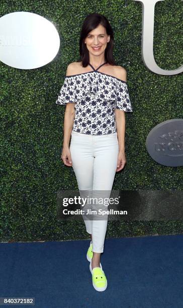 Actress Perrey Reeves attends the 17th Annual USTA Foundation Opening Night Gala at USTA Billie Jean King National Tennis Center on August 28, 2017...