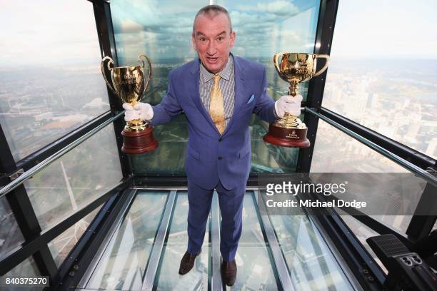 Greg Carpenter, Racing Victoria Executive General Manager - Racing, poses during the Melbourne Cup & Caulfield Cup Nominations Announcement at Eureka...