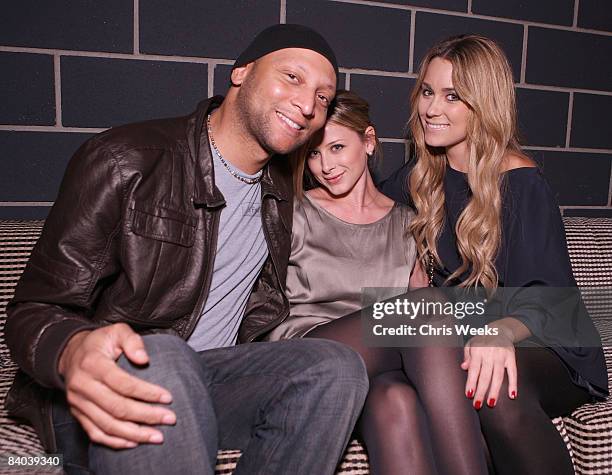 Kevin Todd , reality television personalities Lauren "Lo" Bosworth and Lauren Conrad attend "Hornitos Midnight in the Garden of Agave" party at The...