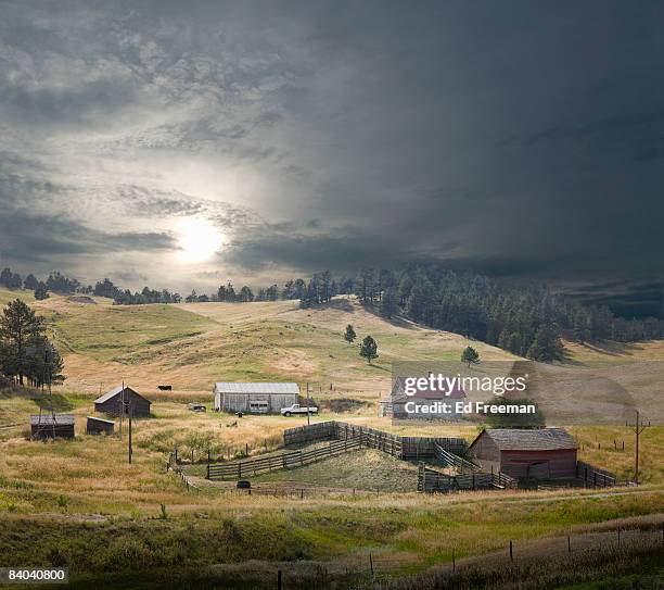 nebraska farm - nebraska stockfoto's en -beelden