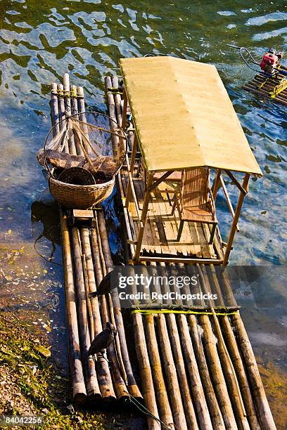 China Reed Raft Wooden Raft From Above Photos and Premium High Res Pictures - Getty Images