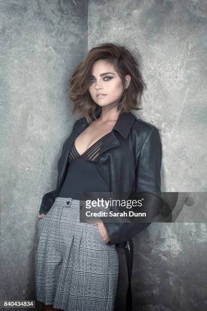 Actor Jenna Coleman is photographed for Harrods magazine on July 21, 2015 in London, England.