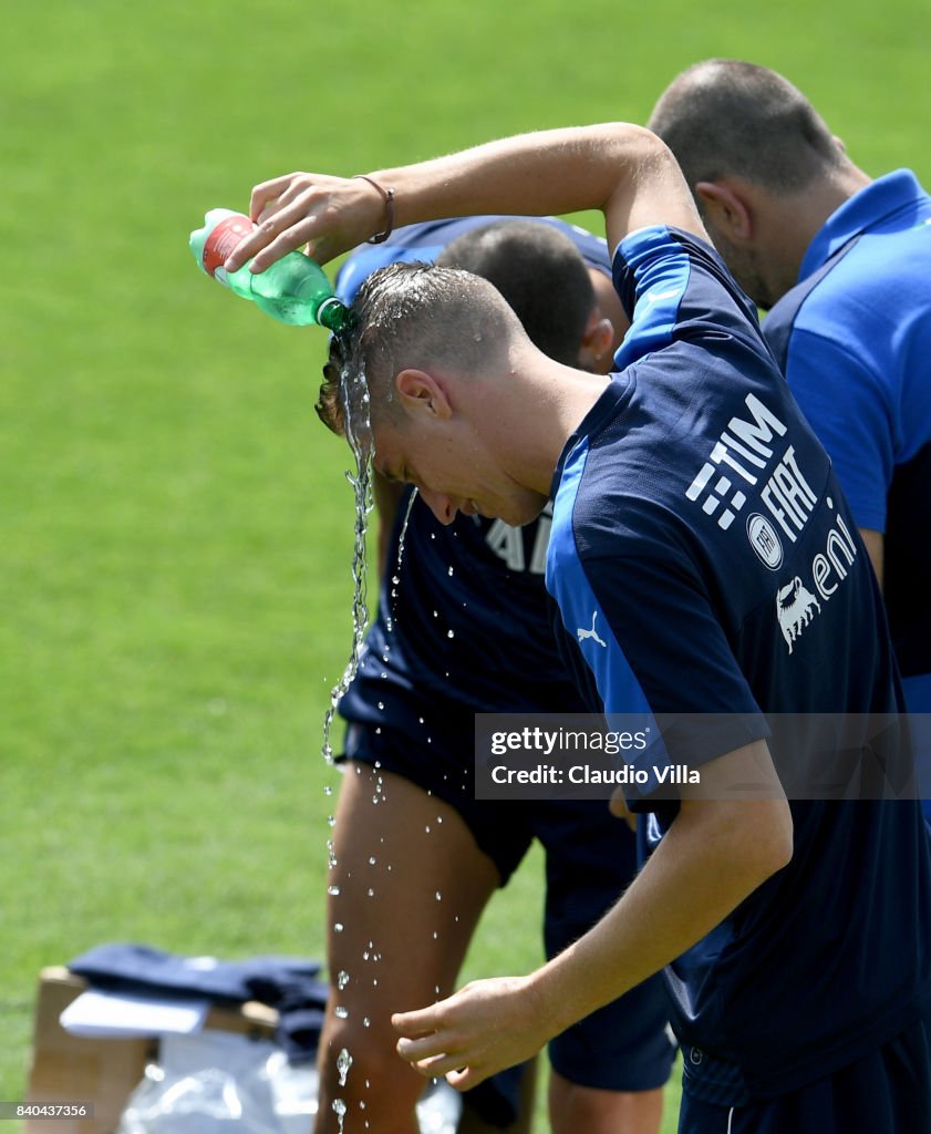 Italy Training Session And Press Conference