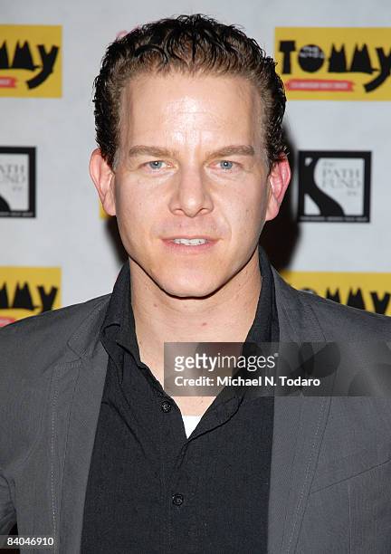 Christian Hoff attends "The Who's Tommy" 15th Anniversary Concert at August Wilson Theatre on December 15, 2008 in New York City.