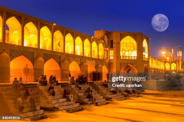iran isfahan - isfahan stock-fotos und bilder