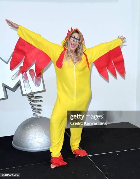 Chloe Ferry attends the "Geordie Shore: Land of Hope and Geordie" series 15 Launch at the MTV HQ on August 29, 2017 in London, England. Chloe is...