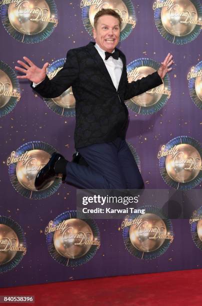 Brian Conley attends the 'Strictly Come Dancing 2017' red carpet launch at Broadcasting House on August 28, 2017 in London, England.