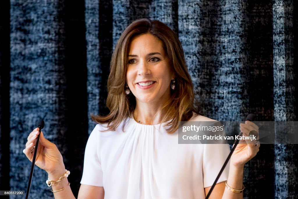 Crown Princess Mary of Denmark Attends The Opening Of The National Care Center In Copenhagen