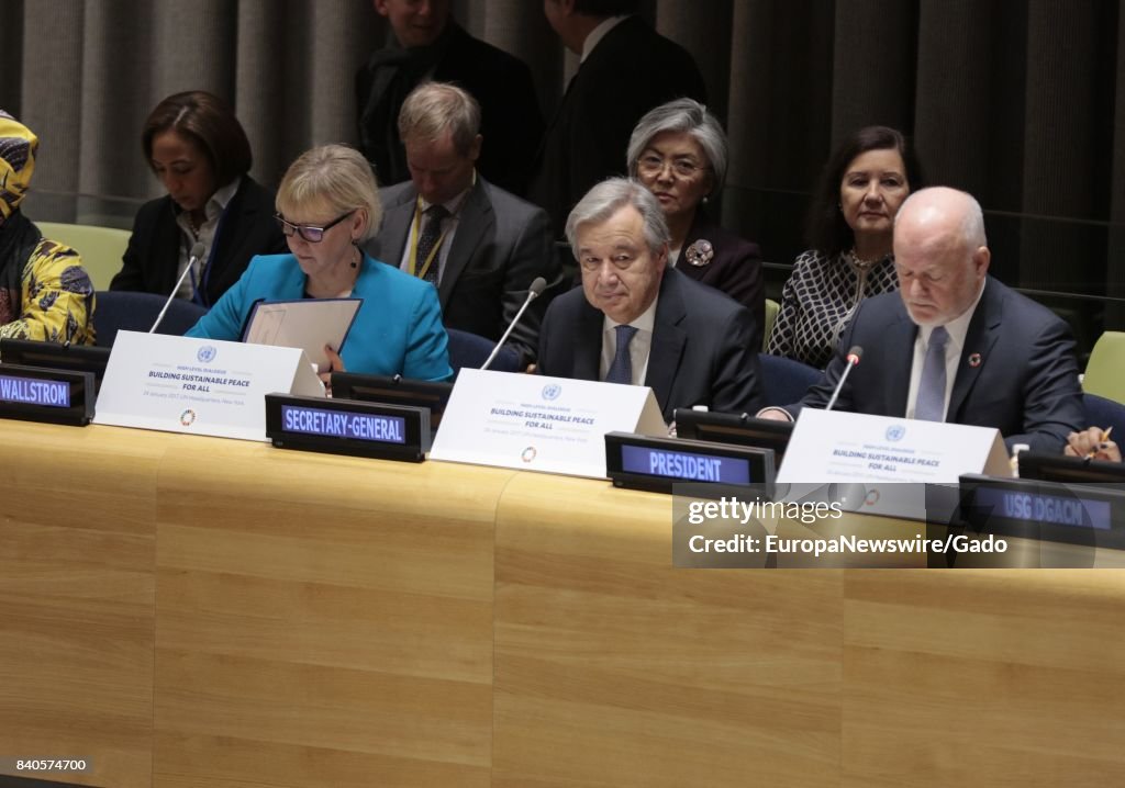 Secretary General Antonio Guterres At The United Nations