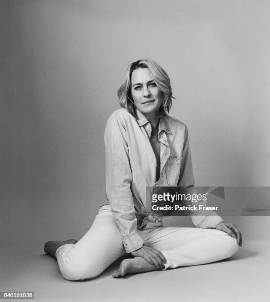 Actress Robin Wright is photographed for The Observer Magazine on March 23, 2017 in Santa Monica, California.