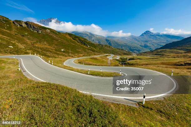 san bernardino pass, switzerland - san bernardino switzerland stock pictures, royalty-free photos & images