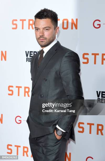 Dominic Cooper attends the 'Stratton' UK Premiere at the Vue West End on August 29, 2017 in London, England.