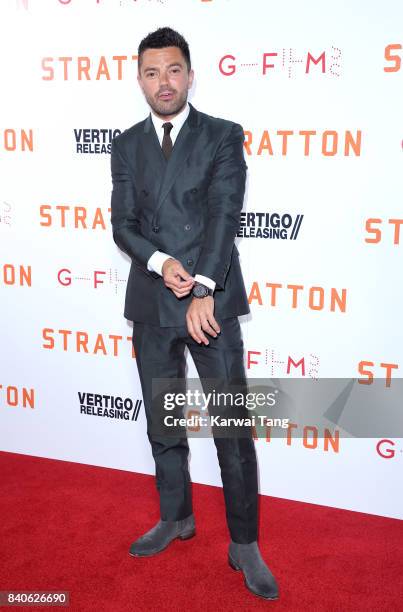 Dominic Cooper attends the 'Stratton' UK Premiere at the Vue West End on August 29, 2017 in London, England.