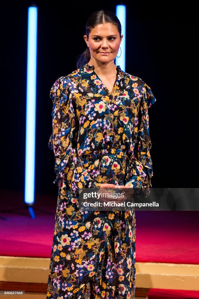 Crown Princess Victoria Attends The Junior Water Prize 2017