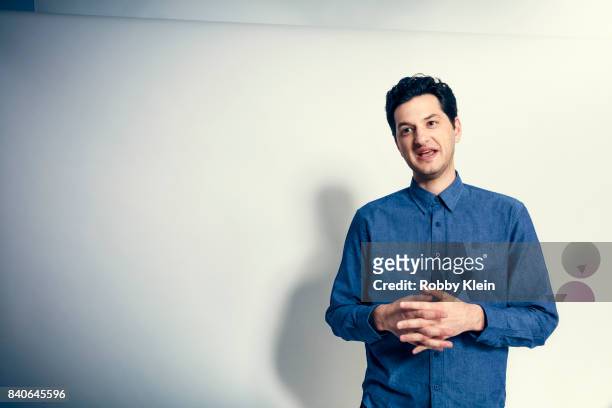 Actor Ben Schwartz from Disney's 'DuckTales' poses for a portrait during Comic-Con 2017 at Hard Rock Hotel San Diego on July 21, 2017 in San Diego,...