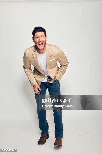 Actor Jensen Ackles from CW's 'Supernatural' poses for a portrait during Comic-Con 2017 at Hard Rock Hotel San Diego on July 21, 2017 in San Diego,...