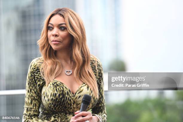 Personality Wendy Williams attends Wendy Digital Event at Atlanta Tech Village Rooftop on August 29, 2017 in Atlanta, Georgia.