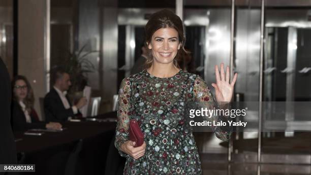 First Lady of Argentina Juliana Awada attends the Garraghan Children's Hospital 35th Anniversary Gala at The Hilton Hotel on August 29, 2017 in...