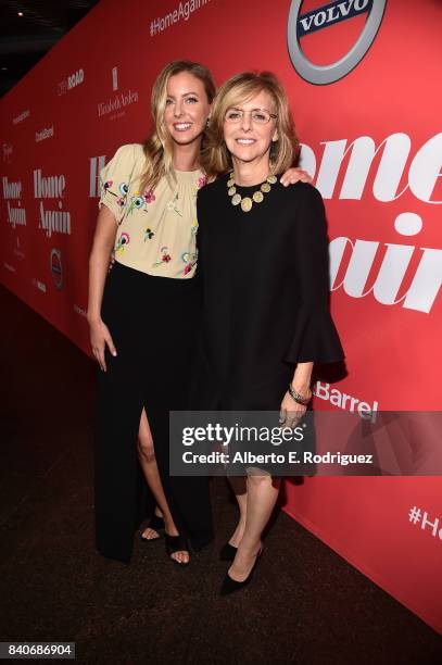 Writer/director Hallie Meyers-Shyer and producer Nancy Meyers attend the premiere of Open Road Films' "Home Again" at the Directors Guild of America...