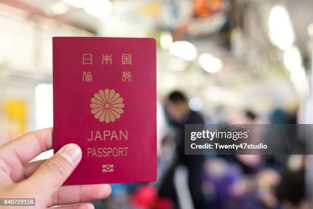 japan passport, travel concept - passport stock pictures, royalty-free photos & images