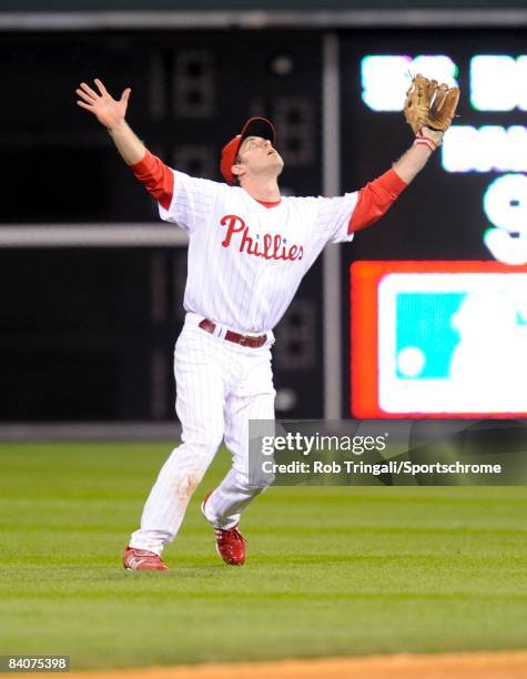Chase Utley 2008 Philadelphia Phillies World Series Home/Road/Alt