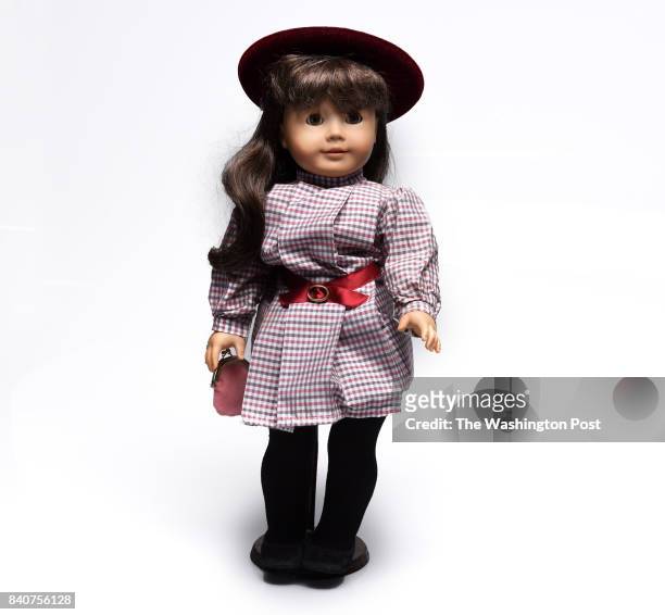 An American Girl doll, one of many Iconic toys thru the decades for the parenting special section, on August 2017 in Washington, DC.